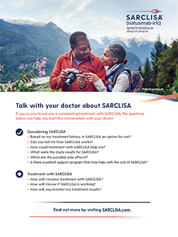 The SARCLISA conversation starter.